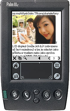 Barevný Mobil.cz v iSilo3 (2), Palm IIIc